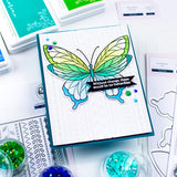 Butterflies layering stencil set