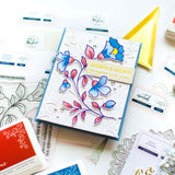 Folk Floral Stem stamp