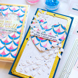Floral Backdrop Coverplate die