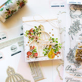 Pears & Pomegranates stamp