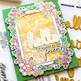 Phrase Builder: Hello hot foil