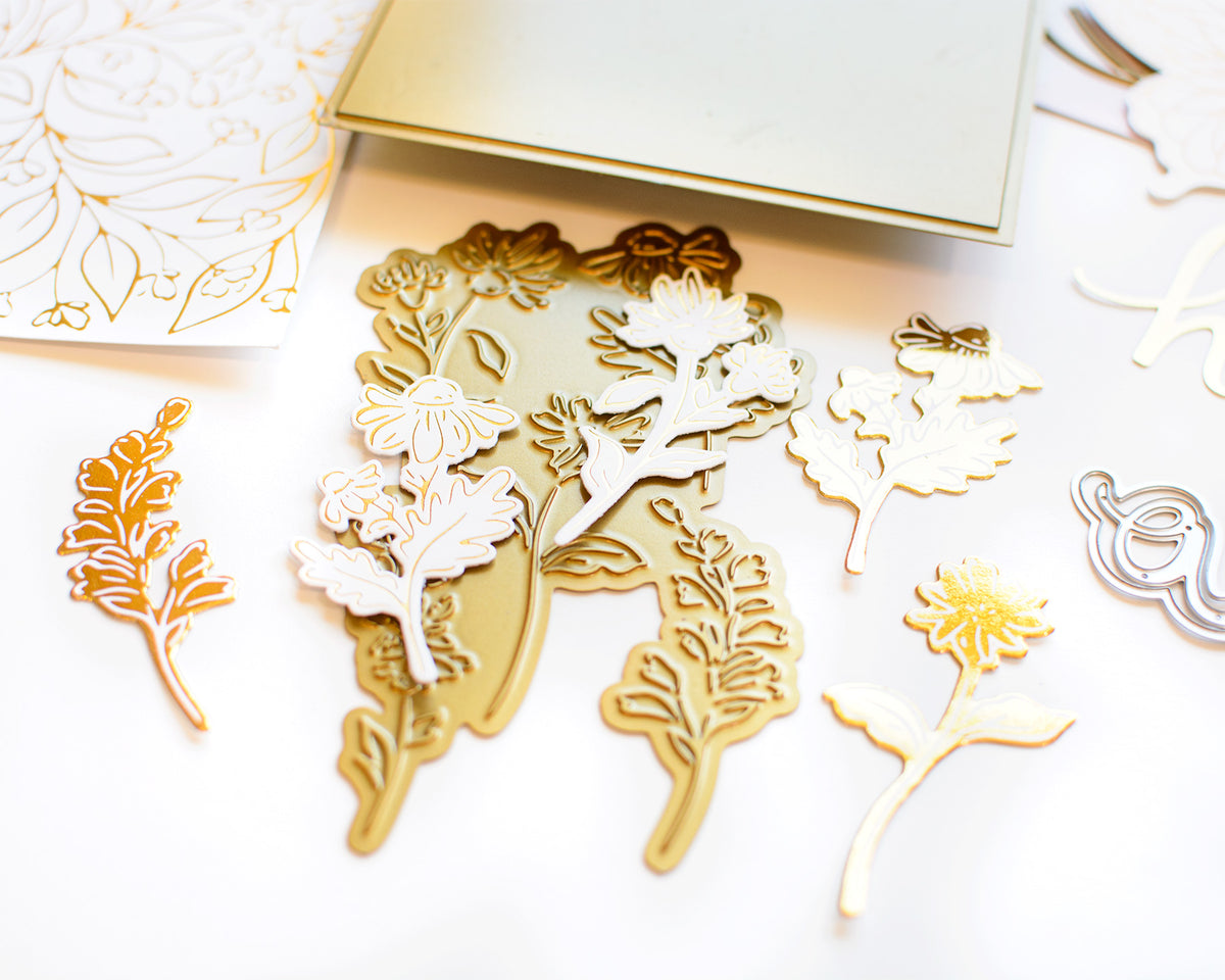 Solid Hot Foil Plate