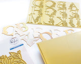 Solid Hot Foil Plate