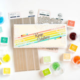 Slim stitched rectangle die set