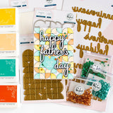 Quadrant Backdrop hot foil
