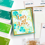 Lots of Love hot foil and die