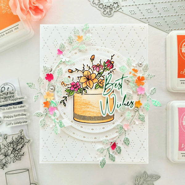 Flowers Stamp Set By Stamp a Cake