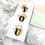 Modern Script Sentiments hot foil
