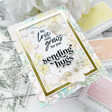 Floral Border stencil
