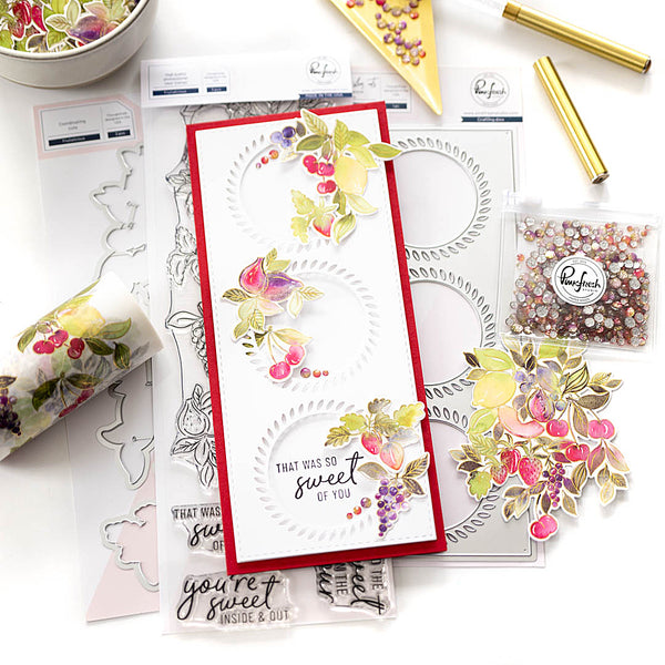 Stamp + Washi Tape for your Travel Notebook Spread – Pinkfresh Studio