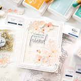 Artistic Magnolias stamp