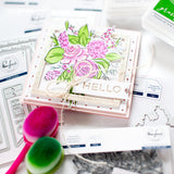 Essentials: Blanket Stitched Square die set