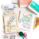 Indigo Roses stamp