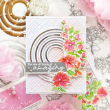 Dahlia Washi stamp
