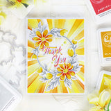 Layered Sunburst Stencil set