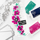 Slim ornate banner set