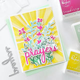 Layered Sunburst Stencil set