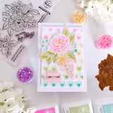 Dreamy Florals stencil