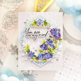 Essentials: Ornate oval frame die