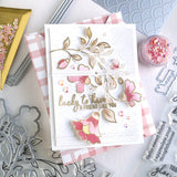 Folk Floral Stem stamp