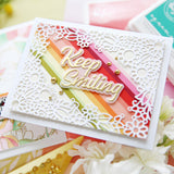 Floral Outline Frame die