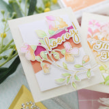 Folk Floral Stem die
