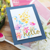 Phrase Builder: Hello hot foil