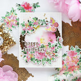 Small Butterflies hot foil plate