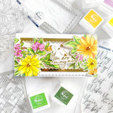 Painted Daisies stamp