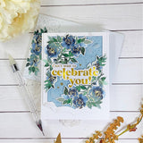 Indigo Roses washi