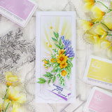 Slimline Layered Starburst layering stencil set