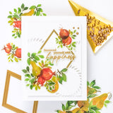 Pears & Pomegranates die