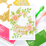 Floral Backdrop Coverplate die