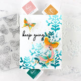Small Butterflies hot foil plate