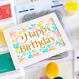 Mixed Blooms stamp