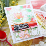 Magnolia Pattern cling stamp