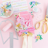 Small Butterflies hot foil plate