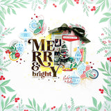Merry & Bright hot foil