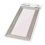 Slim stitched rectangle die set