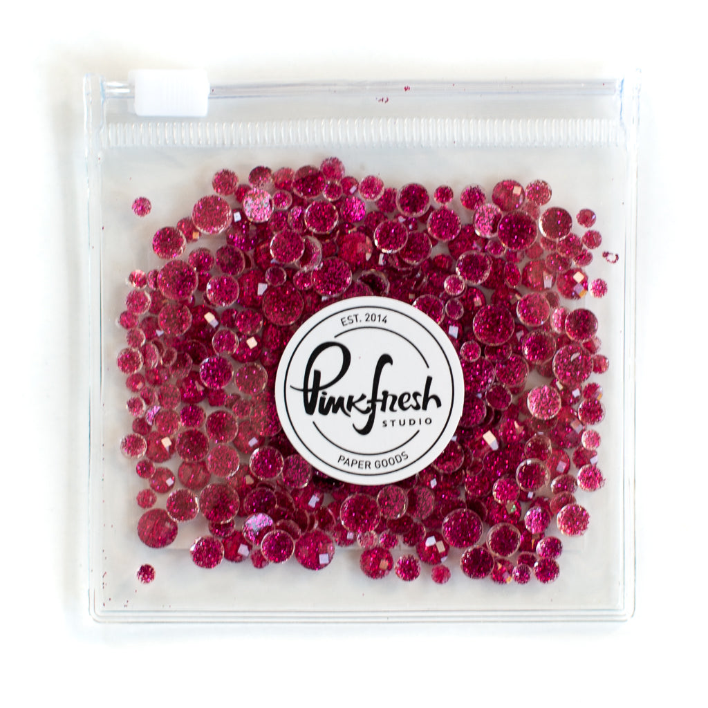 Glitter Drops: Magenta