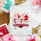 Fancy Script Words hot foil