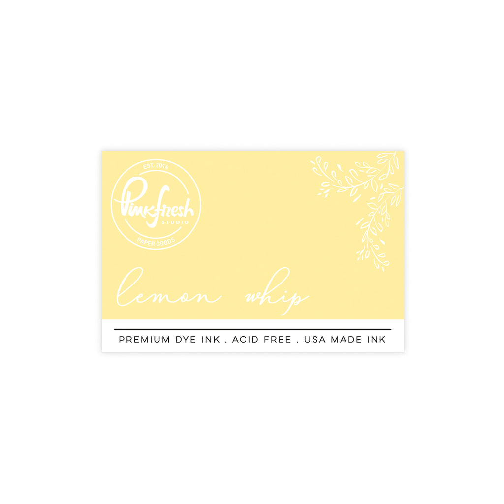 Premium Dye ink Pad : Lemon whip