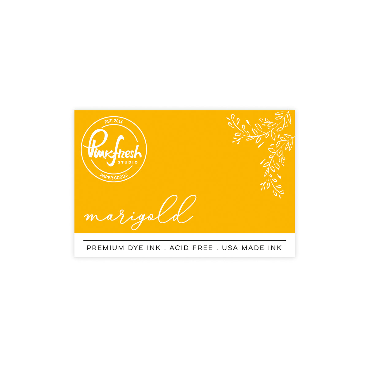 Premium Dye Ink Pad : Marigold