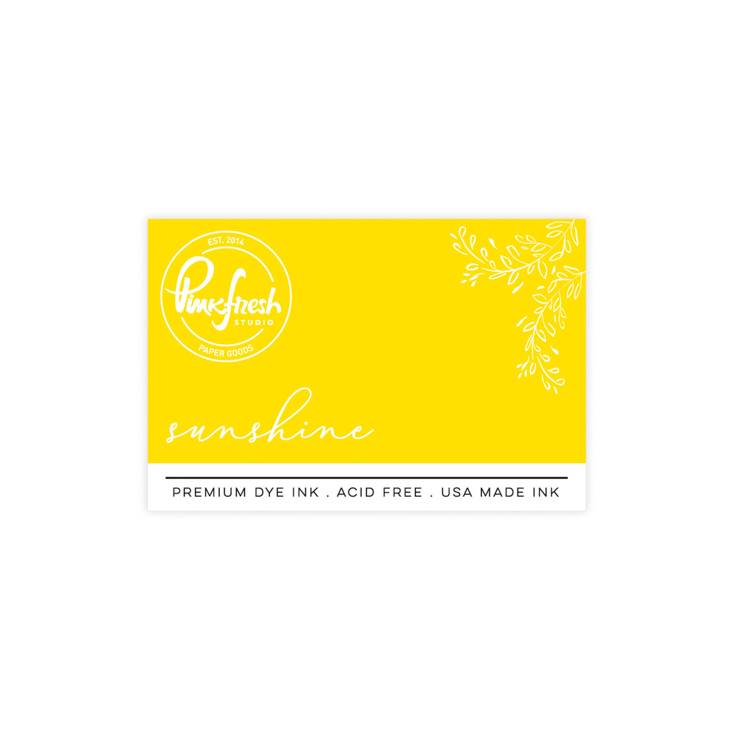 Premium Dye ink Pad : Sunshine