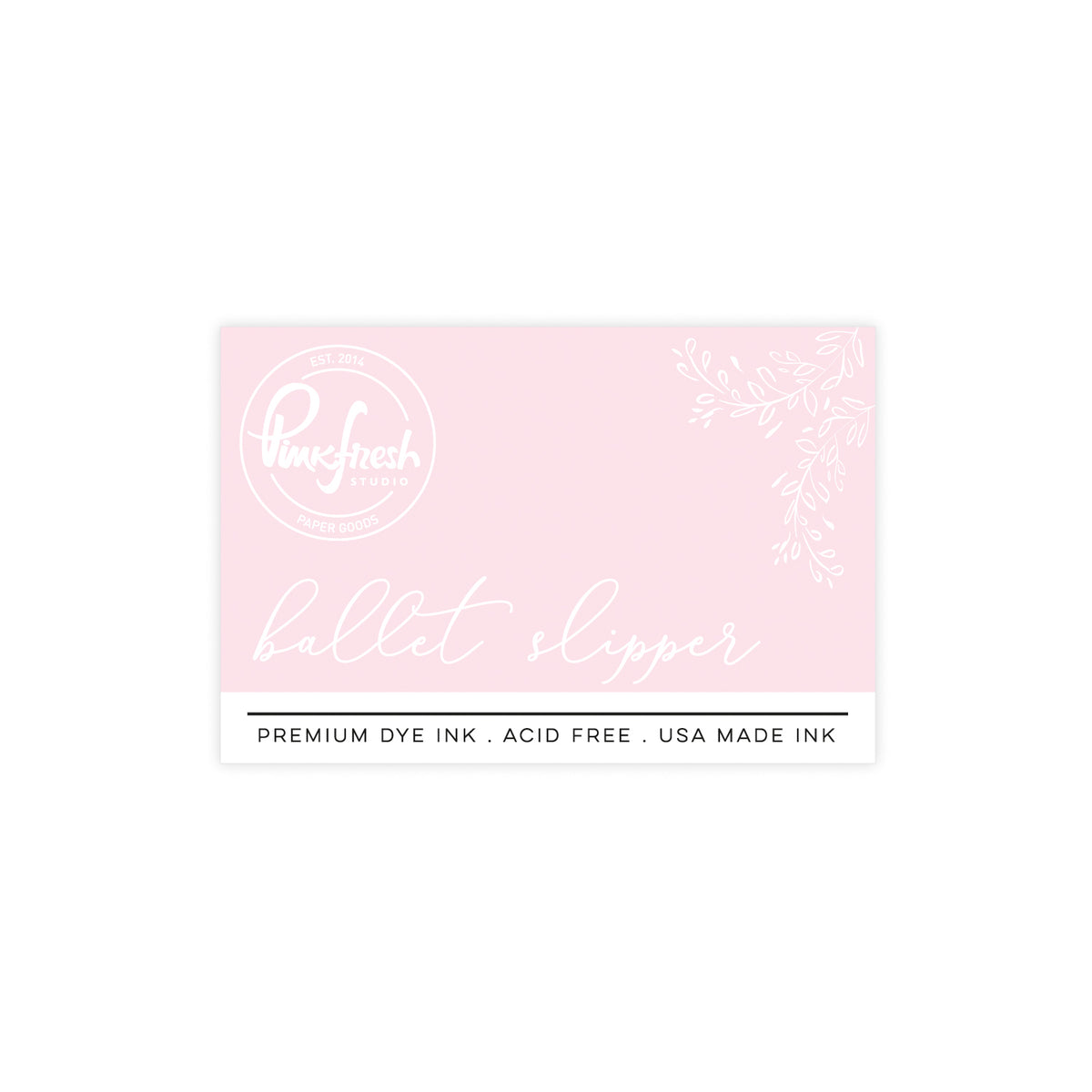 Premium Dye Ink Pad : Ballet Slipper