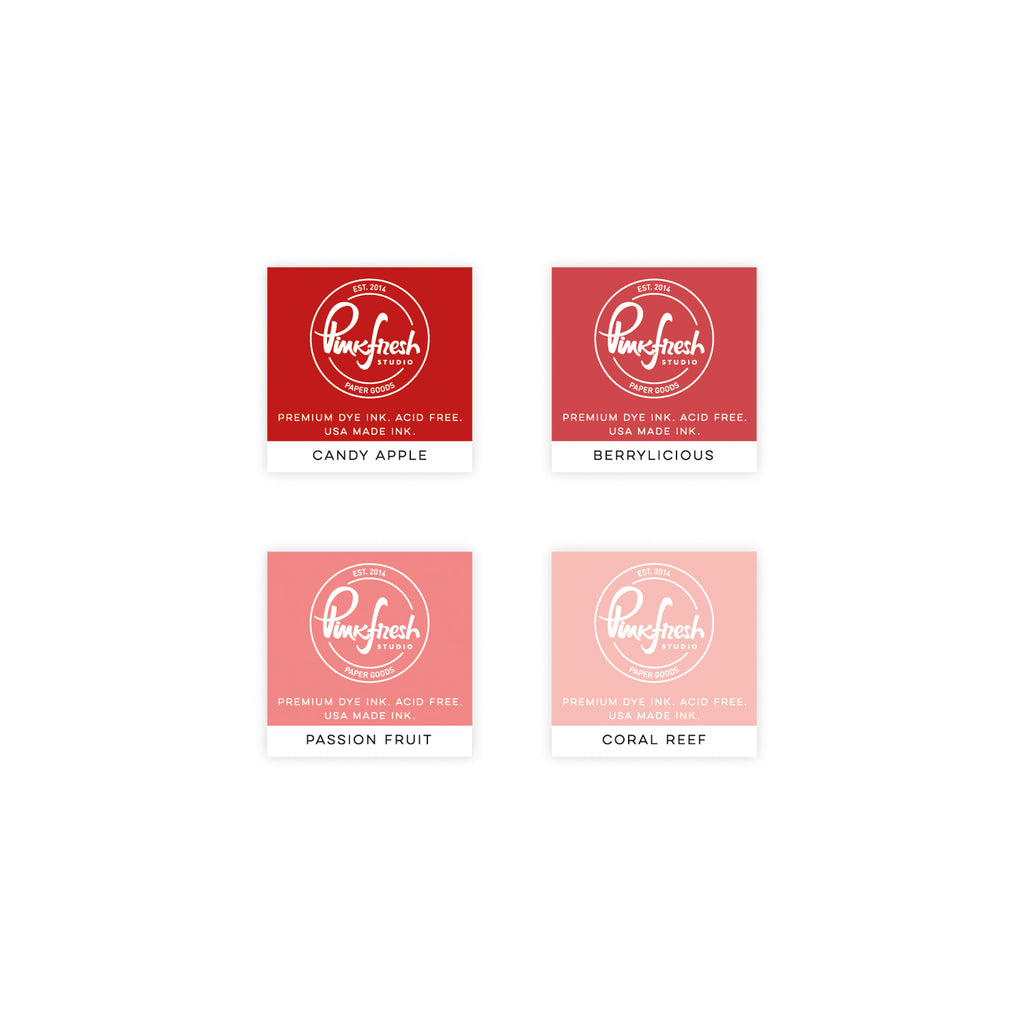 Premium dye ink cube pack : Heartbeat
