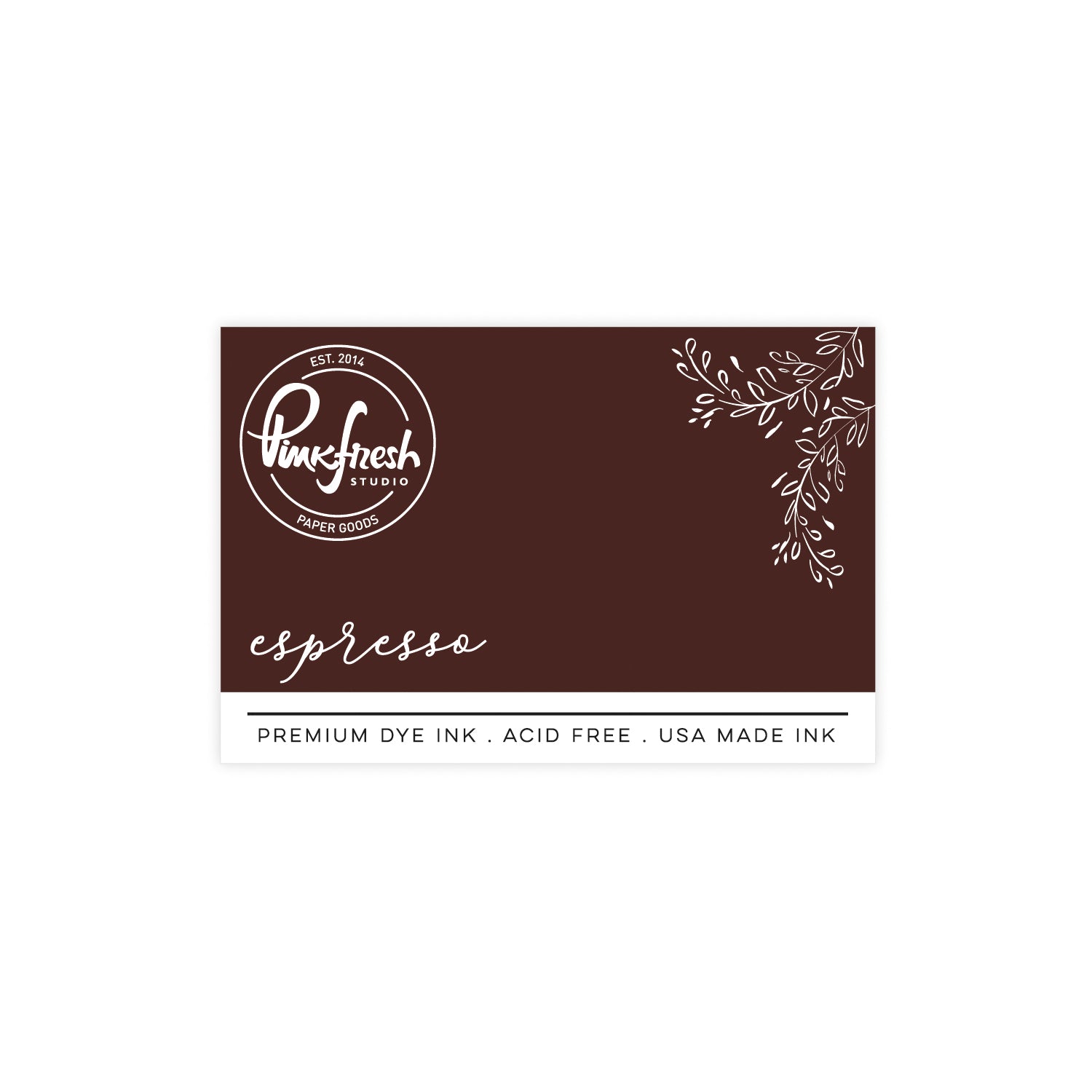 Premium Dye Ink Pad : Espresso