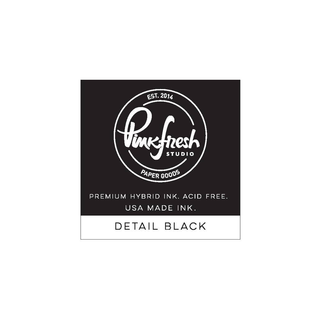 Premium Hybrid ink cube : Detail black
