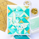 Fancy Script Words hot foil