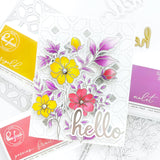 Phrase Builder: Hello hot foil
